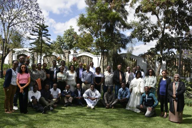 ENTRO Staff during the Mid-Year Review and Planning  program 