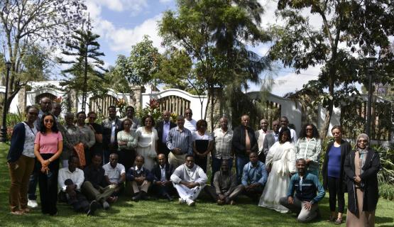 ENTRO Staff during the Mid-Year Review and Planning  program 